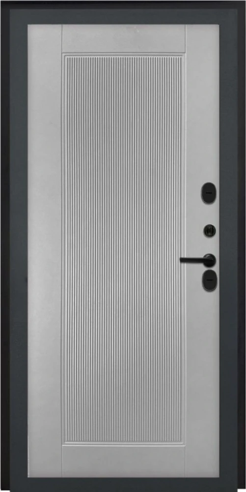 Входная дверь ДвериПРО Термо медный антик ПВХ 10мм Астрод веллуто гриджио DPRO222721 внутренняя сторона