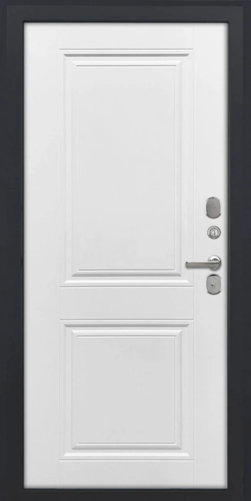 Входная дверь ДвериПРО Л-45 ФЛ-677 (10мм, Белый матовый) DPRO227667 внутренняя сторона