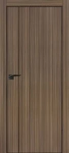 Межкомнатная дверь P-21 кромка ABS черная c 4-х ст. Эвкалипт испанский