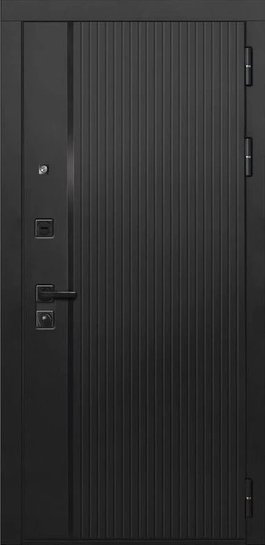 Входная дверь ДвериПРО L-45 фл-608 винорит white DPRO204567 внешняя сторона