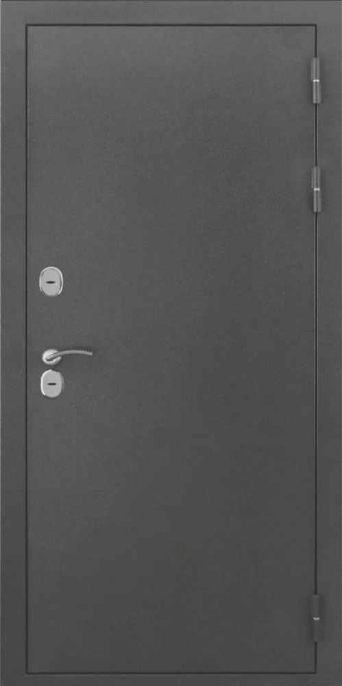 Входная дверь ДвериПРО Термо серебро СБ-3 Листв. бел. (21 Беленый дуб) DPRO222362 внешняя сторона