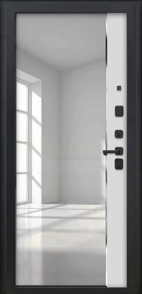 Входная дверь ДвериПРО Модель L-49 ФЛЗ-618 белый матовый DPRO220900 внутренняя сторона