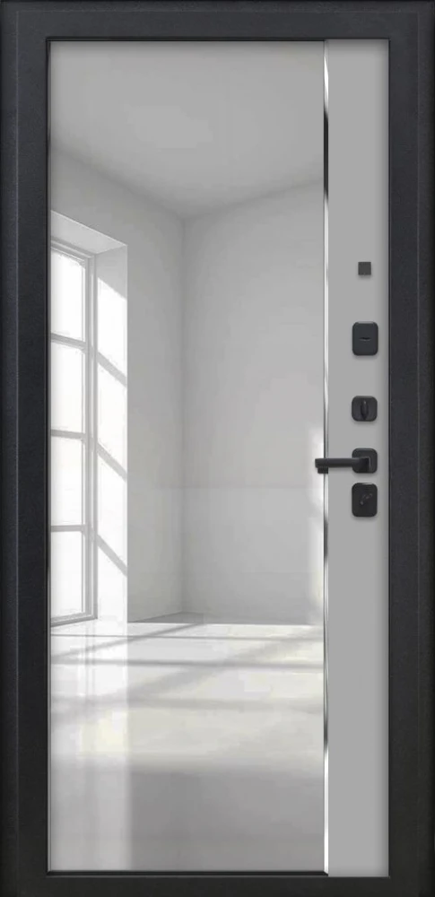 Входная дверь ДвериПРО Термо медный антик ФЛЗ-618 Шарли светлый DPRO222469 внутренняя сторона