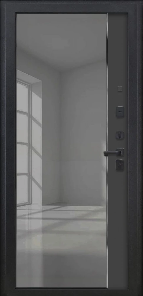 Входная дверь ДвериПРО Л-3б ФЛЗ-618 Черный кварц DPRO222447 внутренняя сторона
