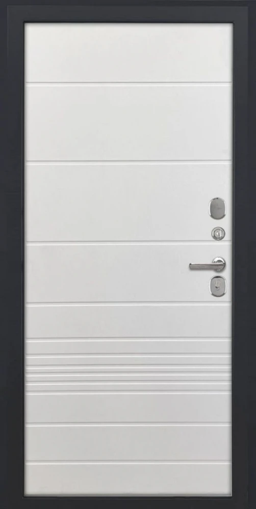 Входная дверь ДвериПРО Л-3б ФЛ-700 (10мм, Ясень белый) DPRO222159 внутренняя сторона