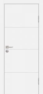 Межкомнатная дверь П-2 Белый матовый