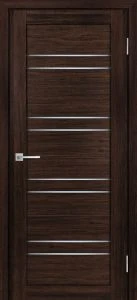 Межкомнатная дверь Лайт-19  нанотекс Сан-ремо шоколад